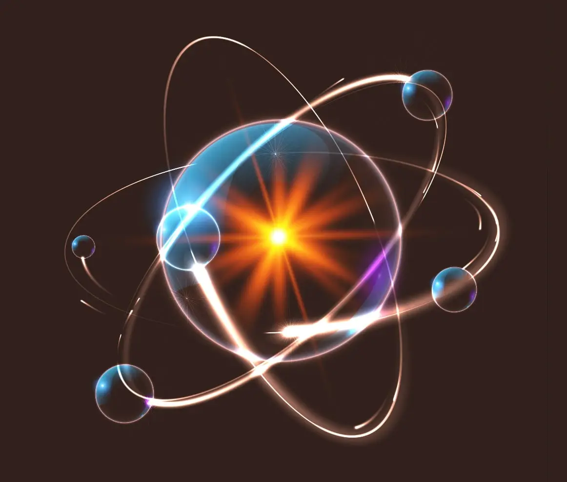 Atom Financial logo art